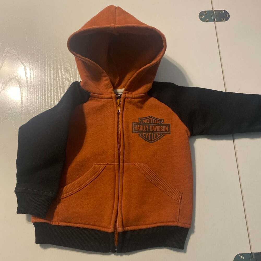9-12mth Harley-Davidson zip up jacket